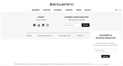 Desktop Screenshot of encuentromoda.com